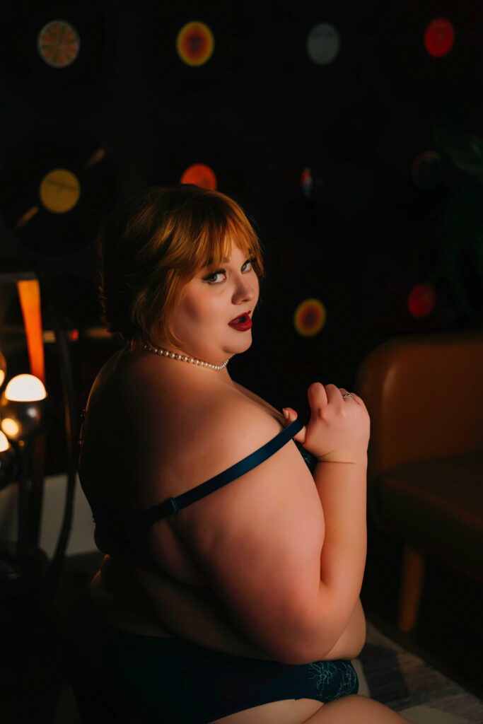 Plus size boudoir 